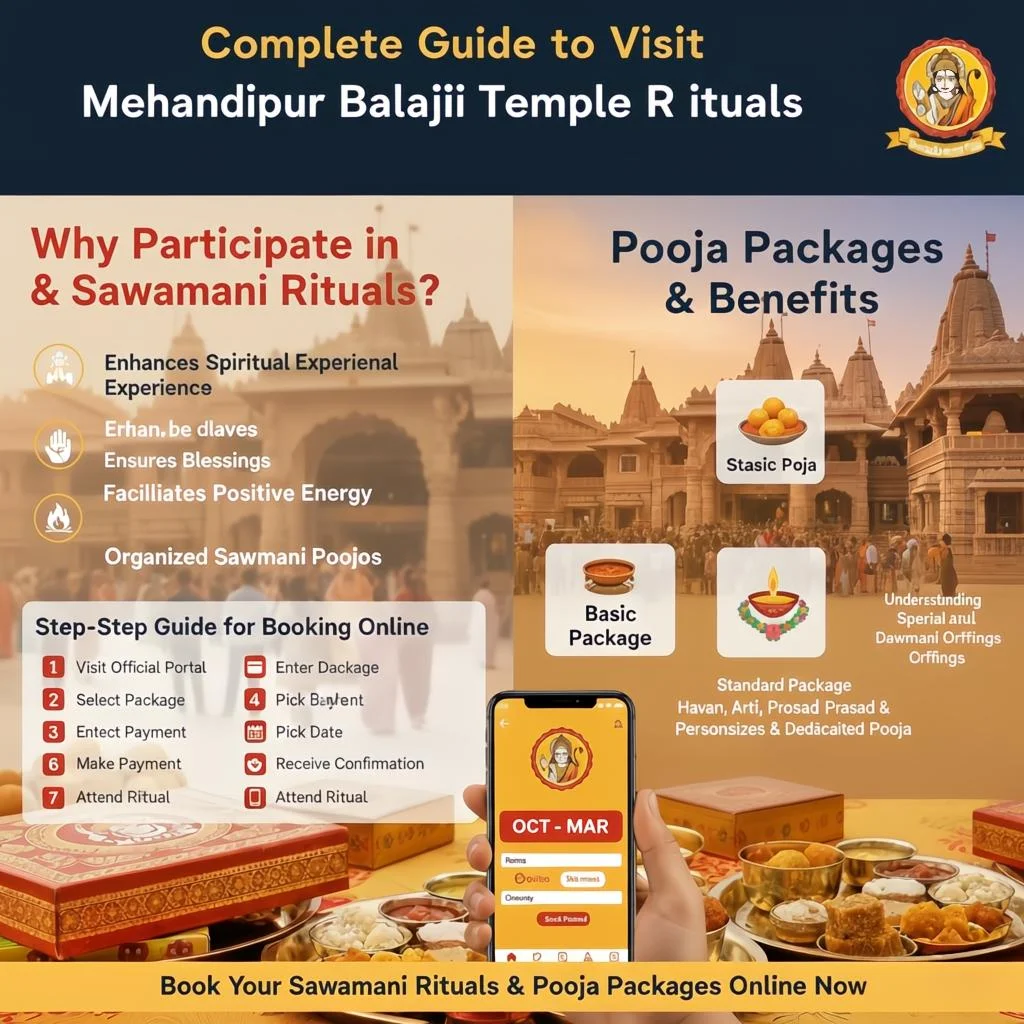 Complete Guide to Mehandipur Balaji Sawamani Rituals & Pooja Packages - Mehandipur Balaji
